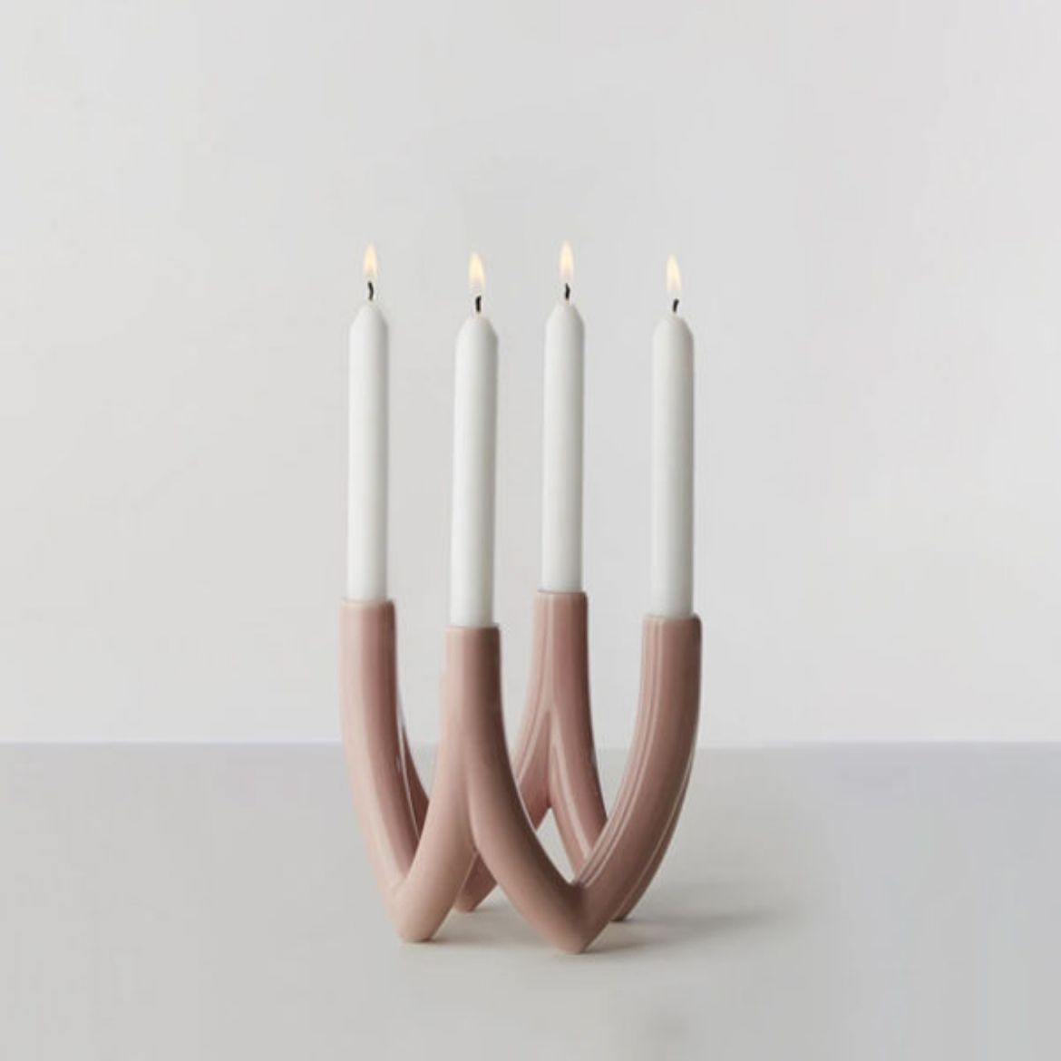 Žvakidė „Chandelier 56“, rausva paveikslėlis