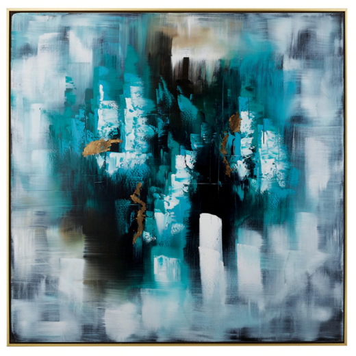 Abstrakcijų drobė „Ocean Storm“ paveikslėlis