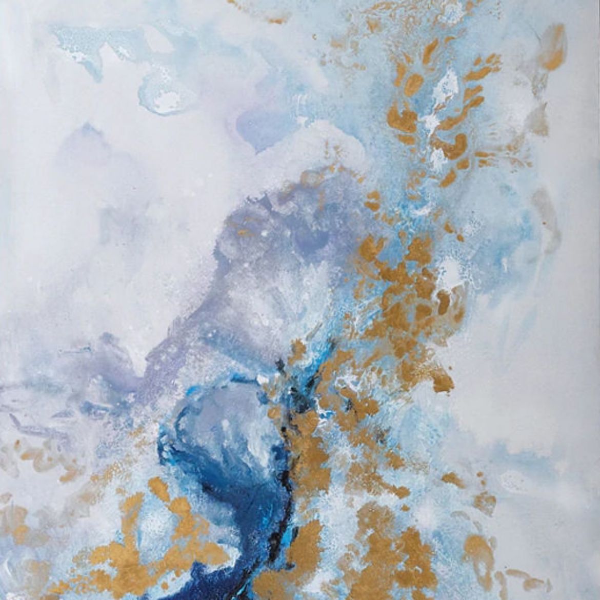 Abstrakcijų drobė „Reflection“ paveikslėlis