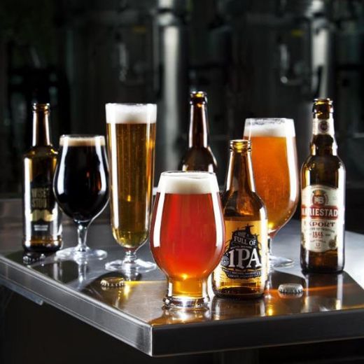 IPA stiliaus alaus taurių komplektas „Beer India Pale Ale“ 470 ml, 4 vnt. paveikslėlis