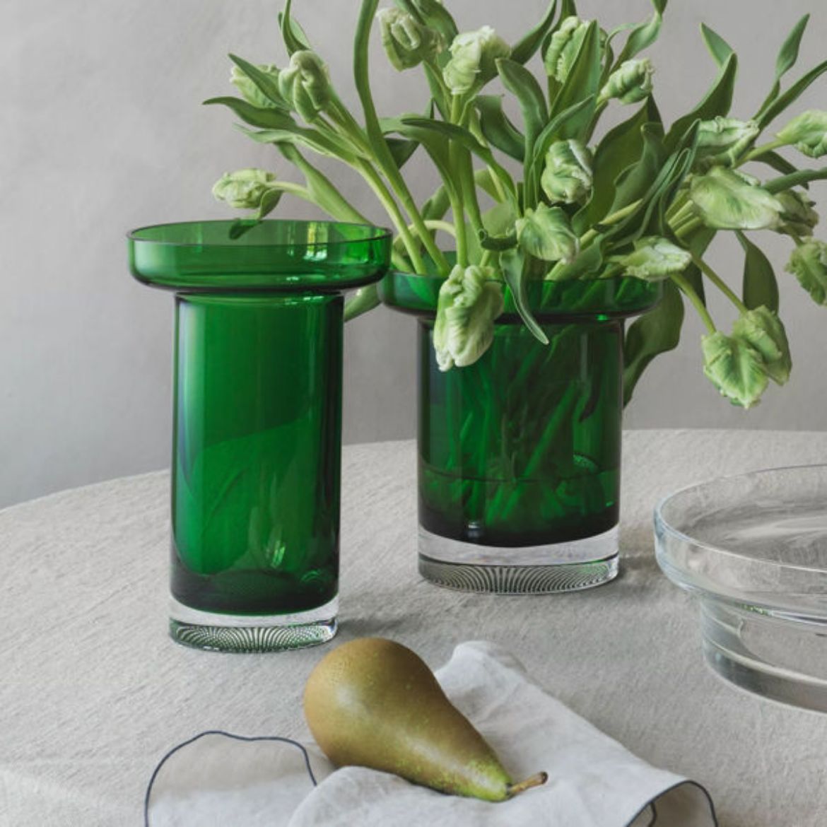 Picture of Limelight Rose Vase Green H 230mm