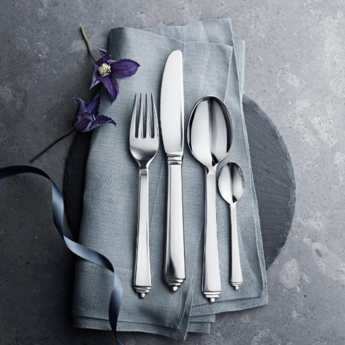 Picture of Georg Jensen Pyramid Cutlery Set 16 pcs.