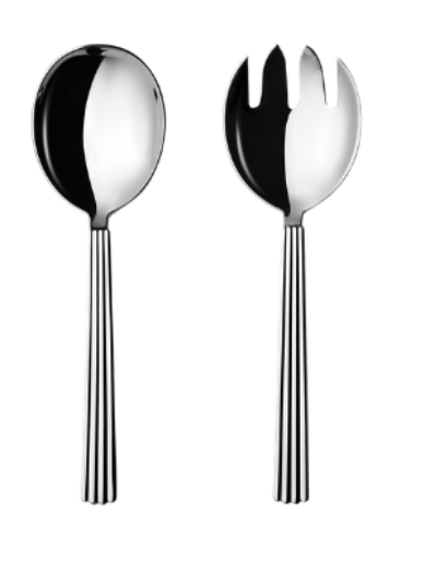 Georg Jensen serviravimo įrankių komplektas „Bernadotte“ 2 dalių paveikslėlis