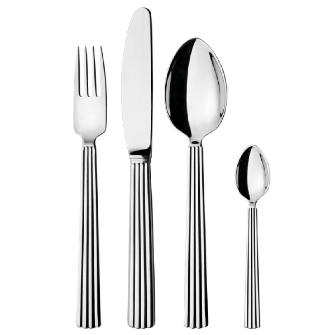 Georg Jensen stalo įrankių komplektas „Bernadotte“ 16 dalių paveikslėlis