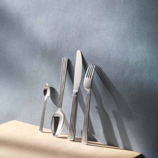 Georg Jensen stalo įrankių komplektas „Bernadotte“ 24 dalių paveikslėlis