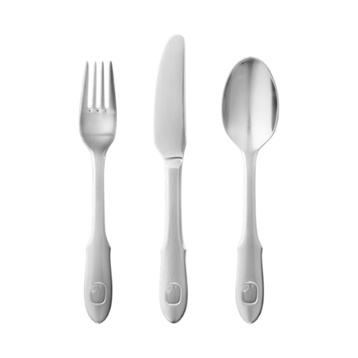 Georg Jensen vaikiškas stalo įrankių komplektas „Elephant“  paveikslėlis