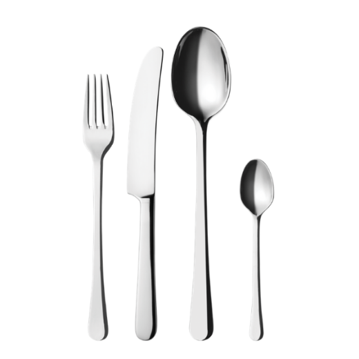 Georg Jensen stalo įrankių komplektas „Copenhagen“ Matte 16 dalių paveikslėlis