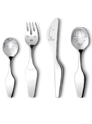 Picture of Georg Jensen The Twist Family Child's Cutlery Set, 4 pcs.