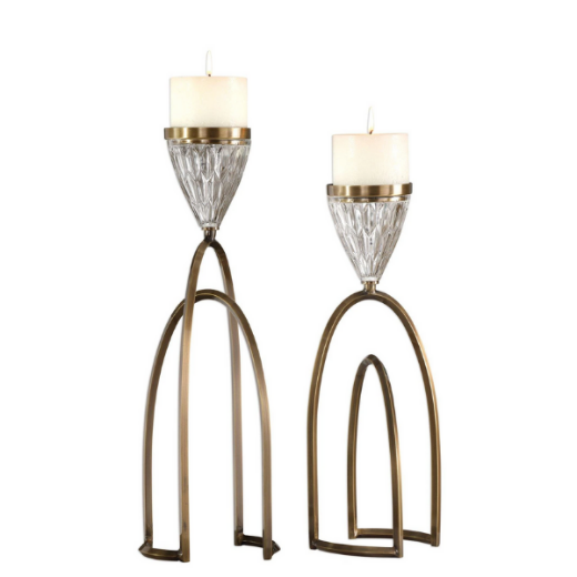 Picture of Carma Candle holders Set/2