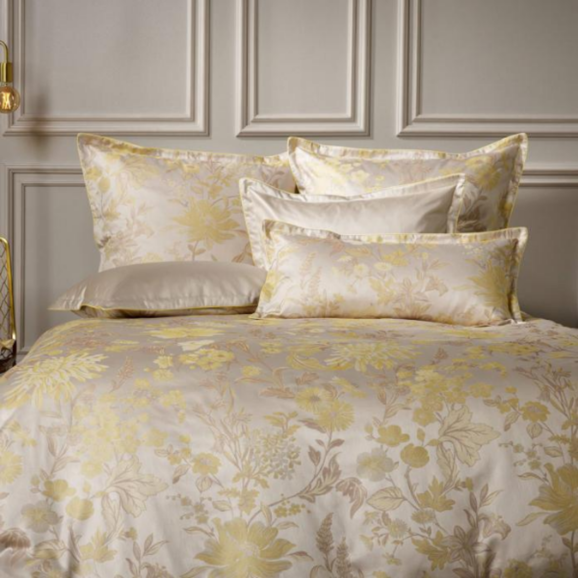 Picture of Brocade Damask Bed Linen Johanne