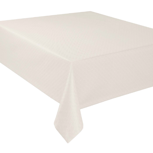 Picture of Damask Table Linen Riga, off-white