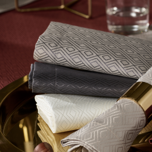 Picture of Damask Table Linen Riga
