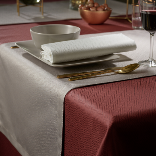 Picture of Damask Table Linen Riga