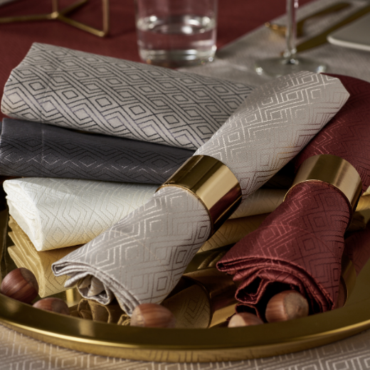Picture of Riga Damask Napkins off-white, 2 pcs.