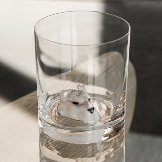 Stiklinė „Arctic Fox New Friends“, 400 ml paveikslėlis
