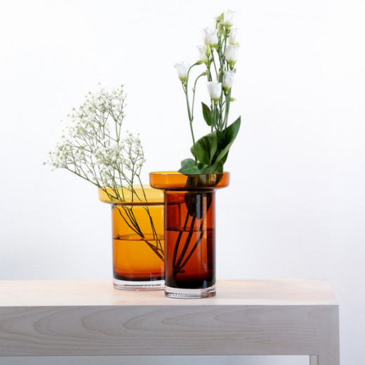 Picture of Limelight Tulip Vase Amber