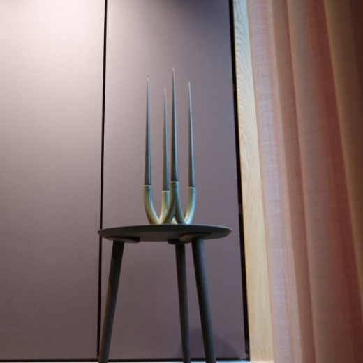 Žvakidė „Chandelier 56“, alyvuogių žalia paveikslėlis
