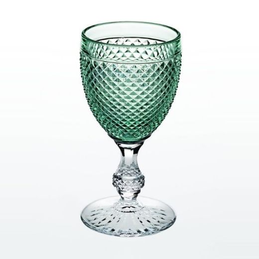 Picture of Goblet Bicos Vista Alegre Bicolor Green Top, 280 ml