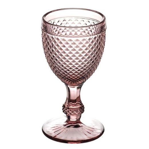 Taurė vynui „Bicos", sp. rožinė, 210 ml paveikslėlis