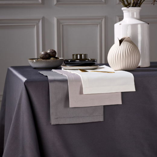 Picture of Uni-Satin Table Linen Gent, porcelain