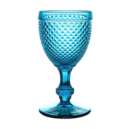 Taurė vynui „Bicos Azul", žydra, 210 ml paveikslėlis