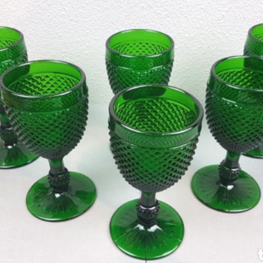 Taurė vynui „Bicos Verde", žalia, 210 ml paveikslėlis