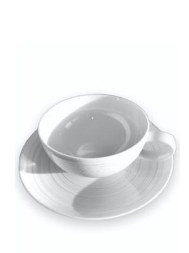 Picture of Ornament Tea Cup & Saucer No1, 250 ml