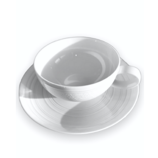 Picture of Ornament Tea Cup & Saucer No1, 250 ml