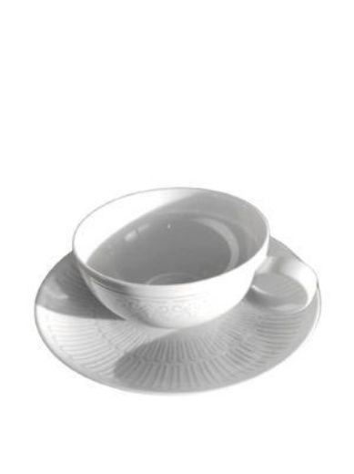 Puodelis arbatai su lėkštute  „Ornament 5", 250 ml paveikslėlis