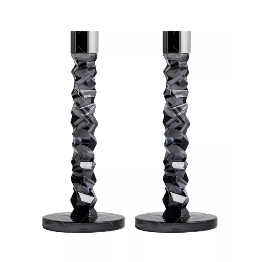 Žvakidės „Carat Anthracite“, 2 vnt. H 242 mm paveikslėlis