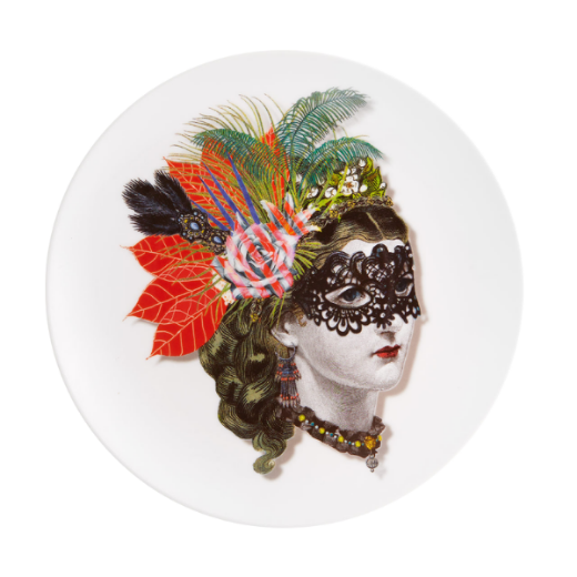 Picture of Desert Plate MAMZELLE SCARLET