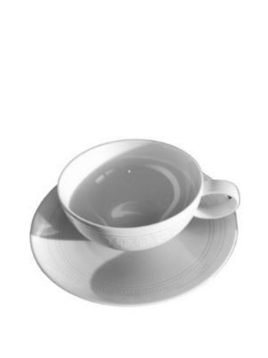 Puodelis arbatai su lėkštute  „Ornament", 250 ml paveikslėlis