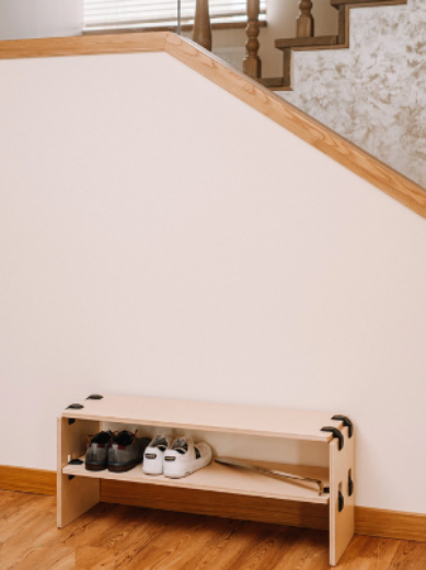 Picture of Wooden Shoe Shelf