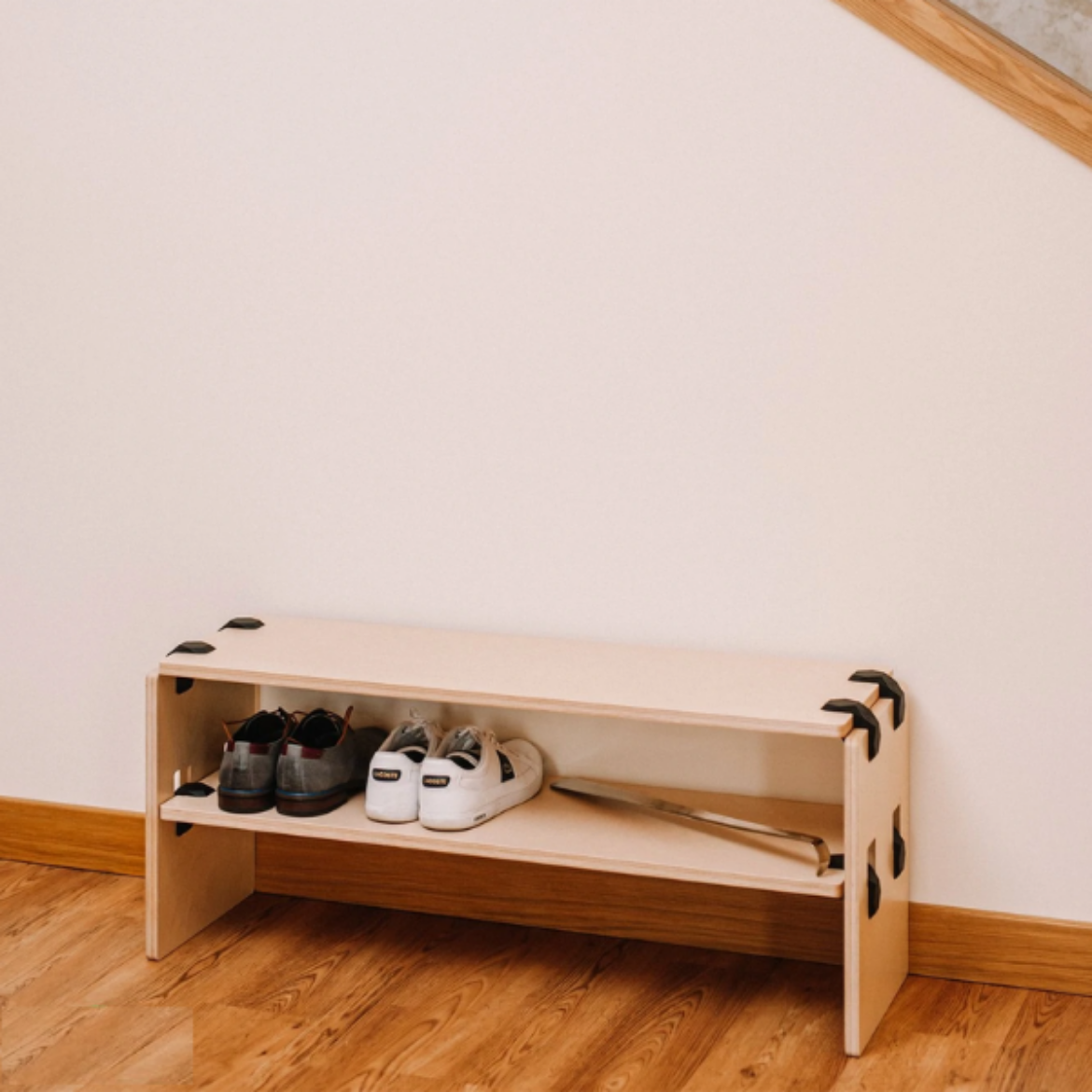 Picture of Wooden Shoe Shelf