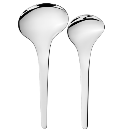 Georg Jensen serviravimo šaukštų komplektas „Bloom“, 2 dalių paveikslėlis