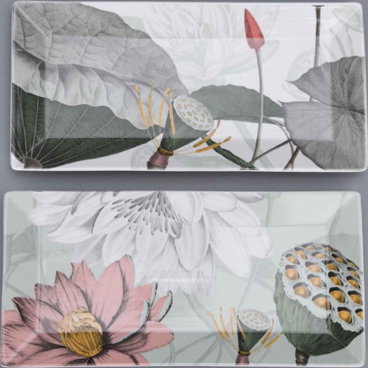 Picture of Natures Bloom Set of 2 Platters