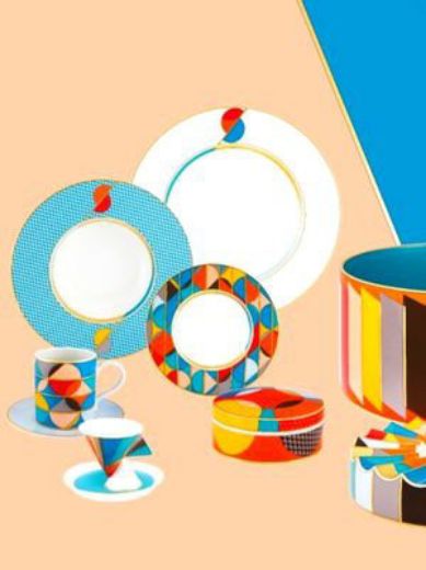 Picture of Futurismo Tea Cup With Saucer, 295 ml