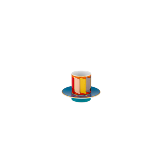 Picture of Futurismo Set of 4 Coffee Cups and Saucers