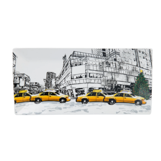 Padėklai-lėkštės „Christmas in New York City“, 2 vnt. paveikslėlis