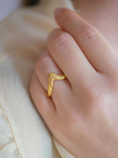 Žiedas "Wishbone" paveikslėlis