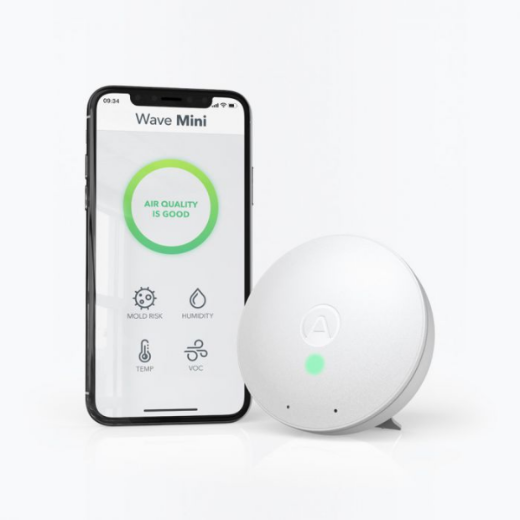 Namų oro kokybės matuoklis  Airthings "Wave Mini" paveikslėlis