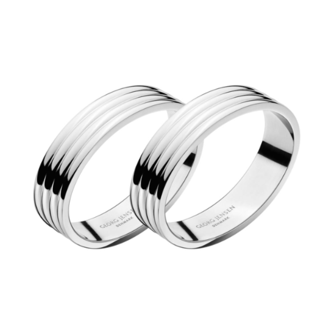 Georg Jensen servetėlių žiedai "Bernadotte", 2 vnt. paveikslėlis