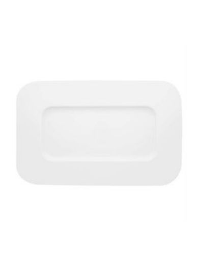Picture of Silkroad White Large Rectangular Plate