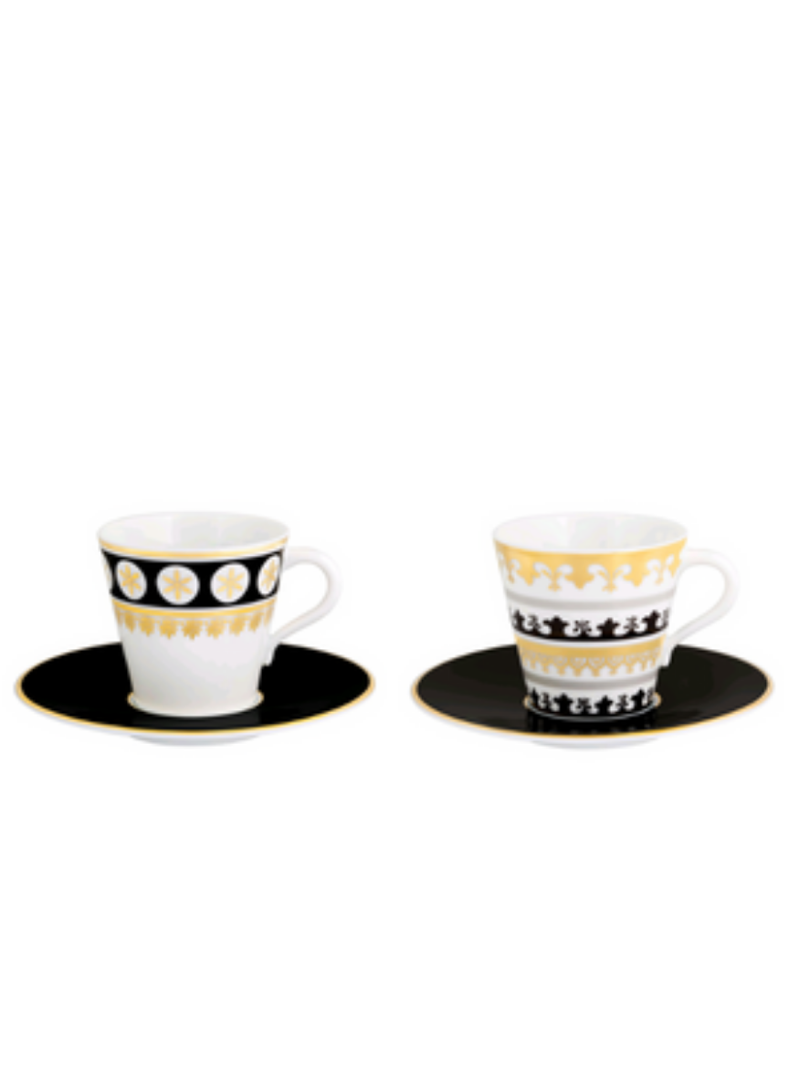 Picture of Capuleto Set of 2 Coffee Cups & Saucers