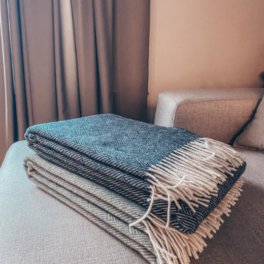 Picture of Forest Merino Wool Throw