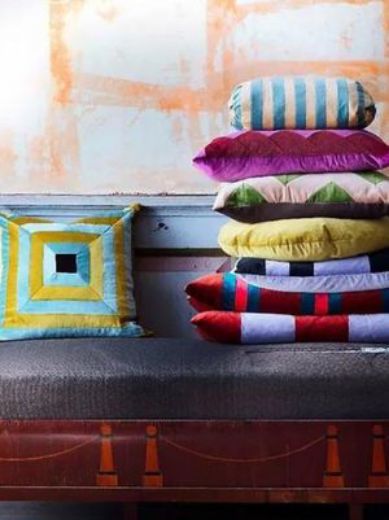 Velveto pagalvėlė „Stripe Velvet“ paveikslėlis