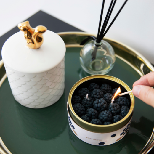 Kvepianti žvakė „Candle Can“ Cinnamon Blackberry paveikslėlis