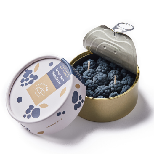 Kvepianti žvakė „Candle Can“ Cinnamon Blackberry paveikslėlis