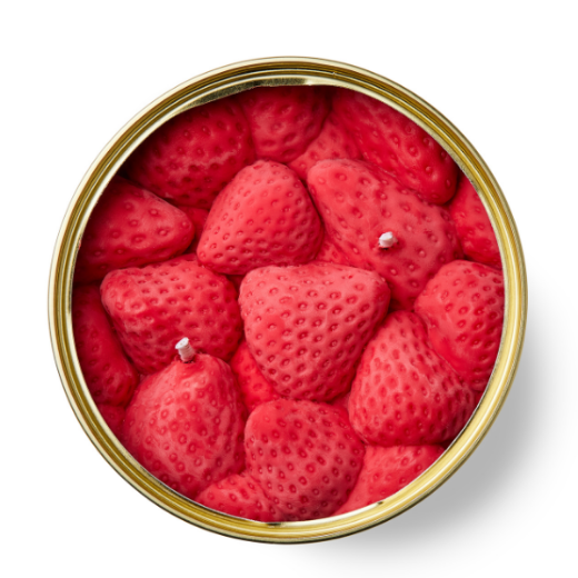 Kvepianti žvakė „Candle Can“  Ripe Strawberries paveikslėlis