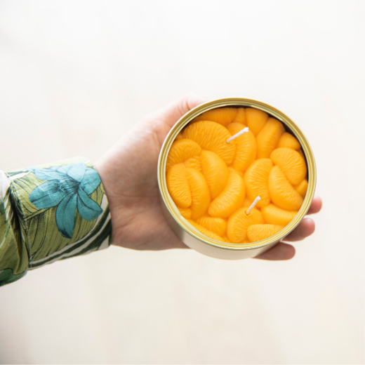 Kvepianti žvakė „Candle Can“ Peeled Tangerines paveikslėlis